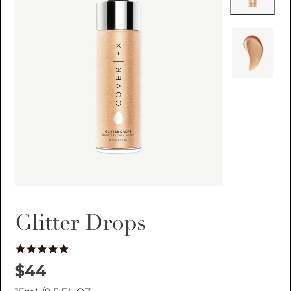 Cover| FX Glitter Drops